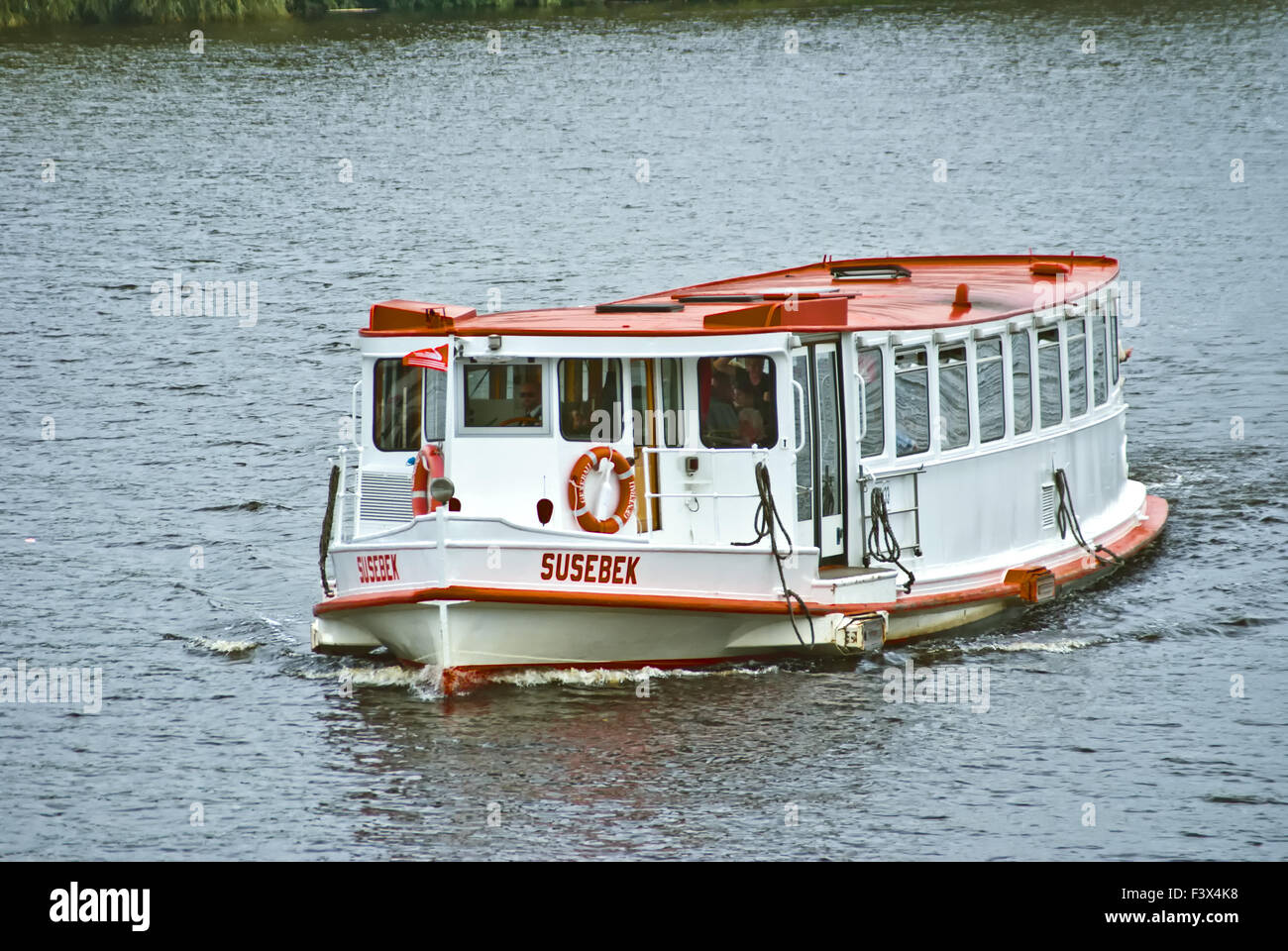 Alster Shipping Stock Photo