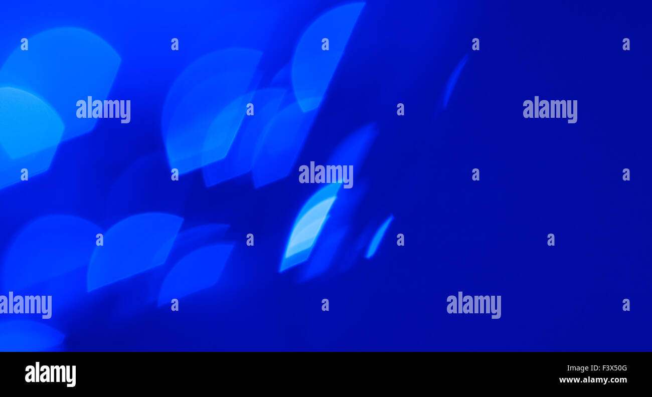 Blue blurry lights background Stock Photo - Alamy