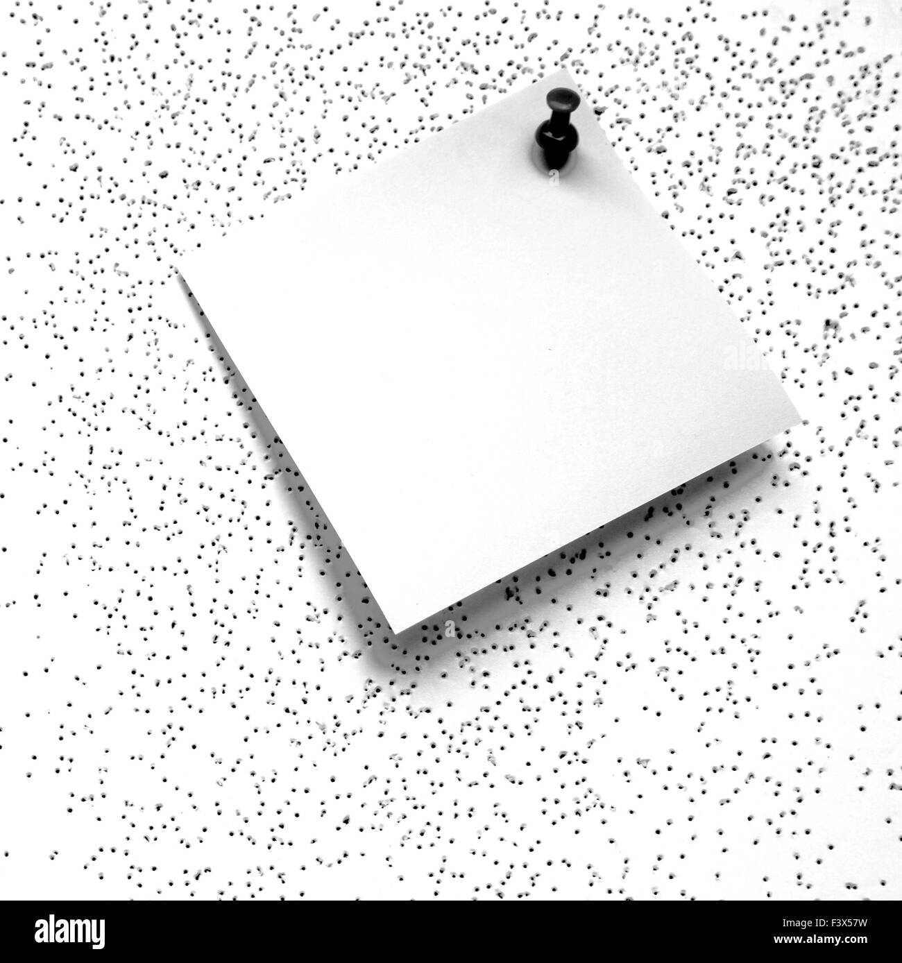 Blank post it notes Black and White Stock Photos & Images - Alamy
