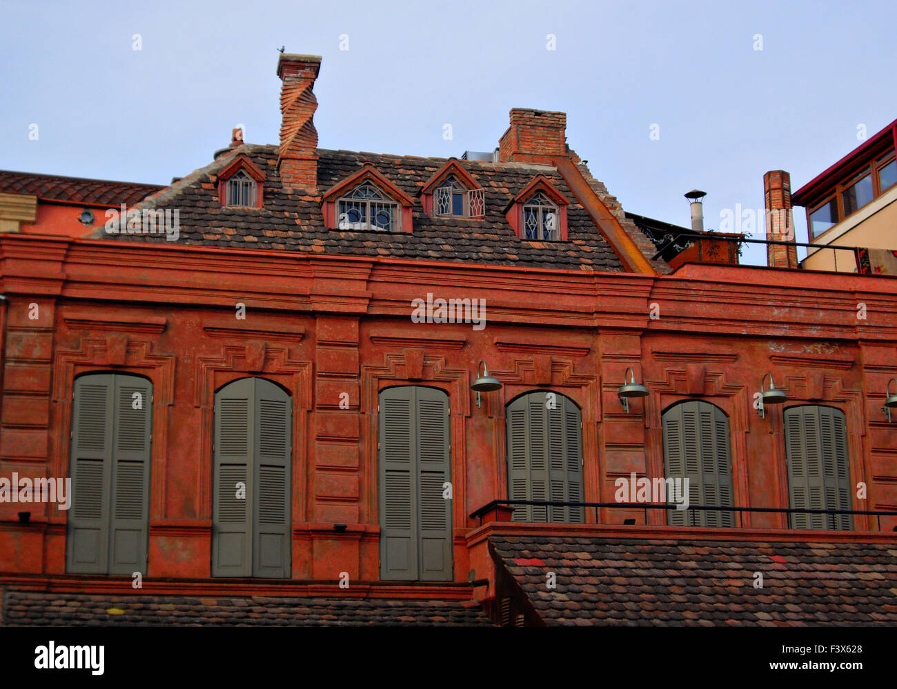 European style of the house roof Stock Photo Alamy