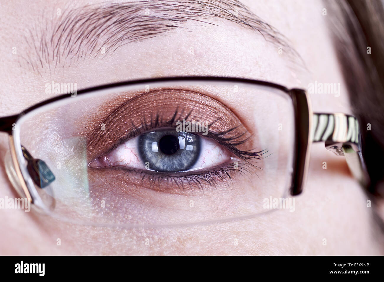 Woman Eye Stock Photo