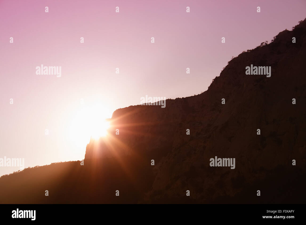 Top of the mountain Stock Photo - Alamy