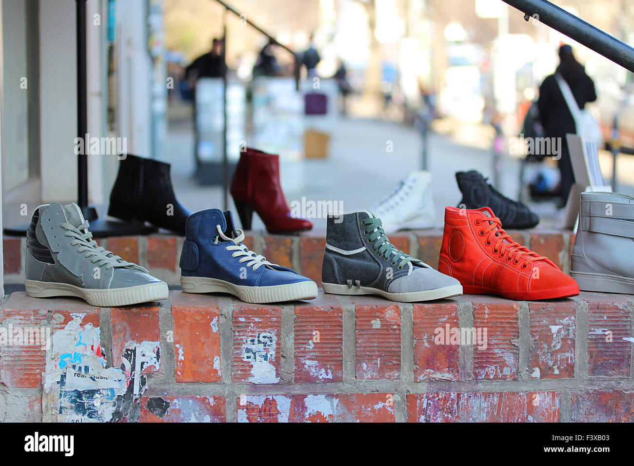 shoes shop in berlin Stock Photo - Alamy