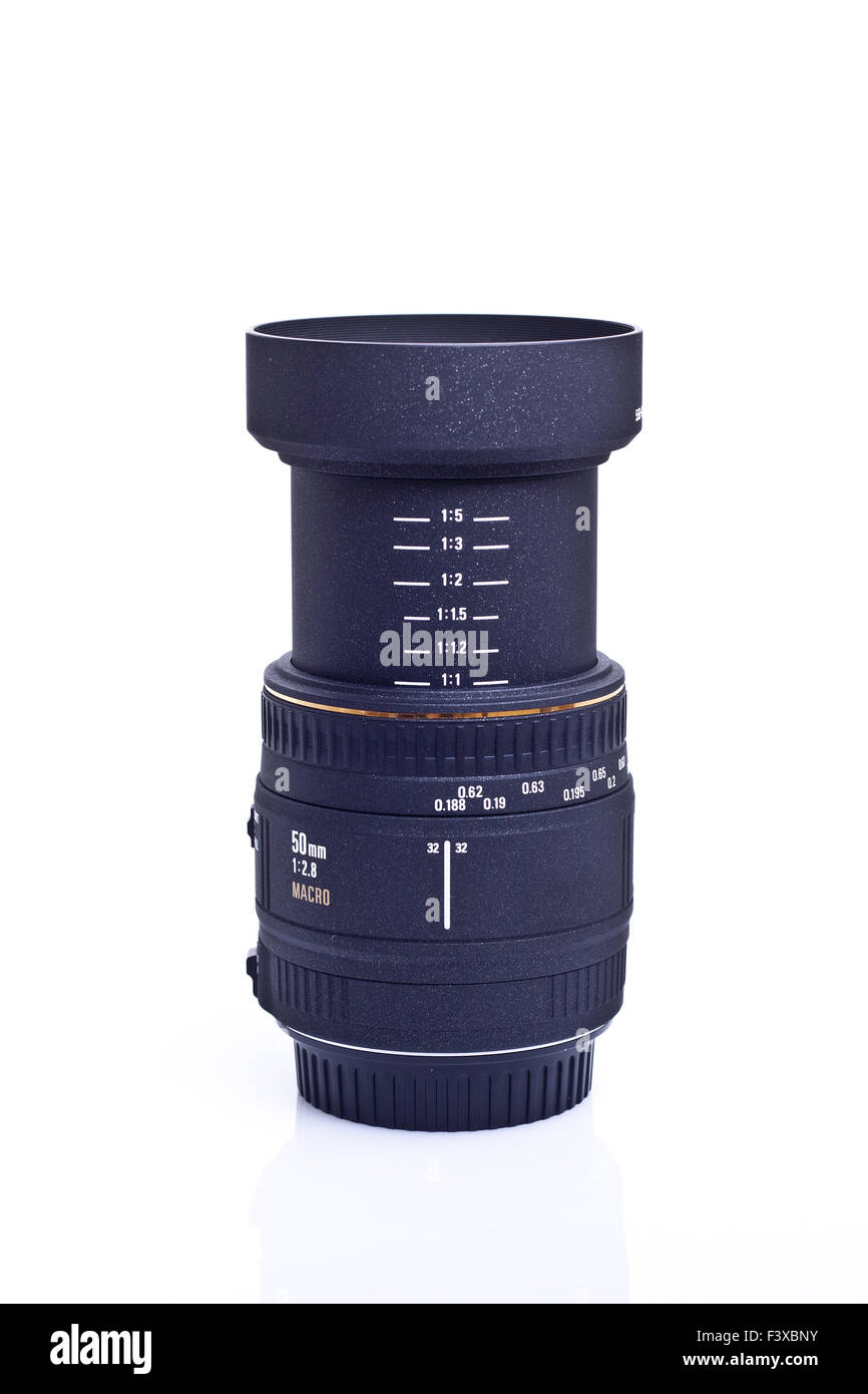 50mm Macro Lens Stock Photo