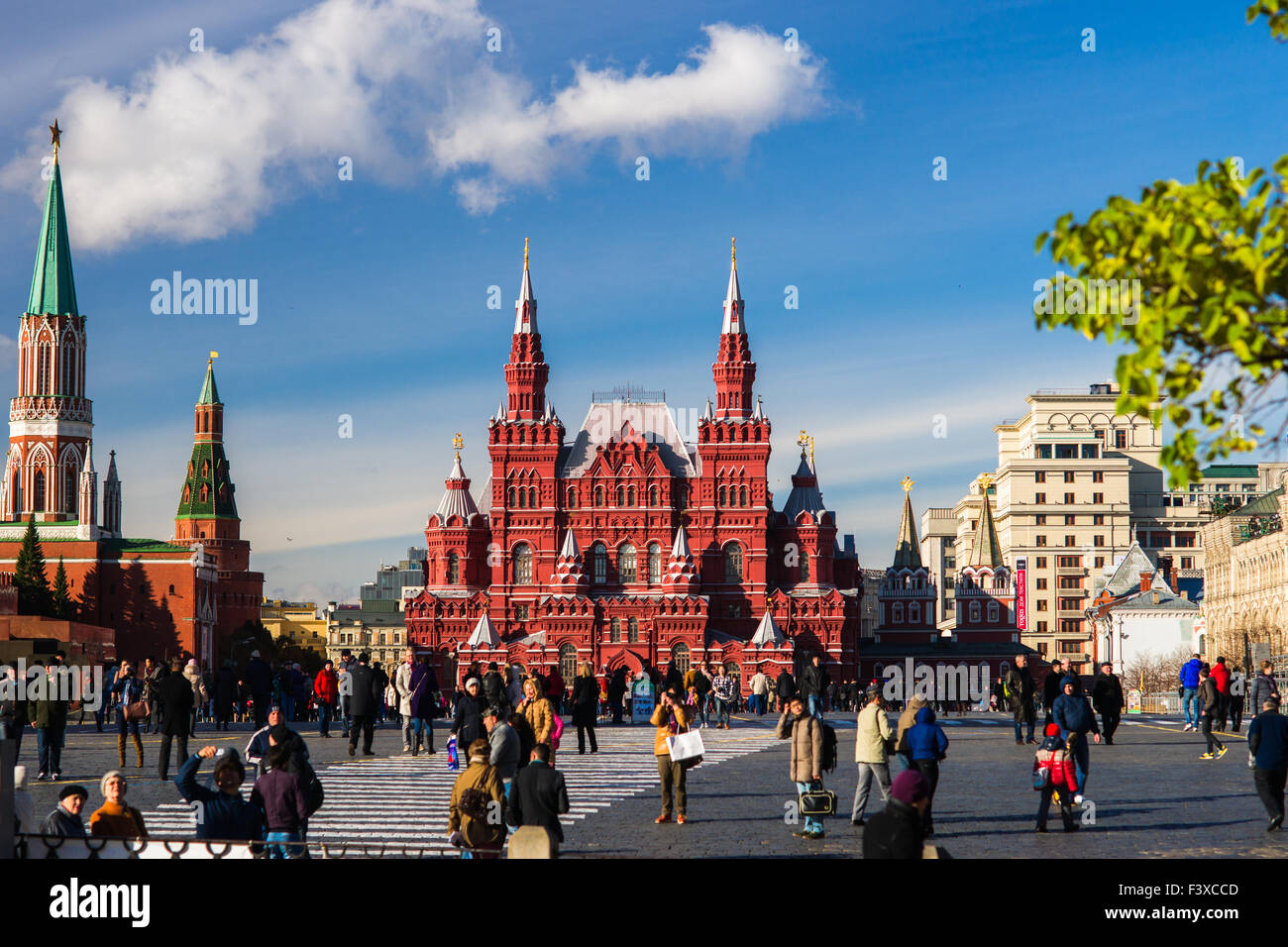 Red Square On October 27, 2012 Stock Photo