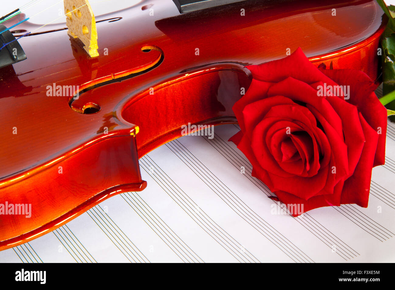 Musical note rose hi-res stock photography and images - Alamy