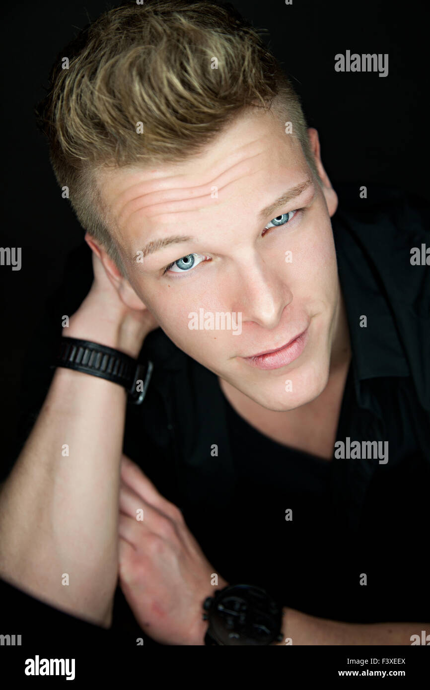Blond man hi-res stock photography and images - Alamy