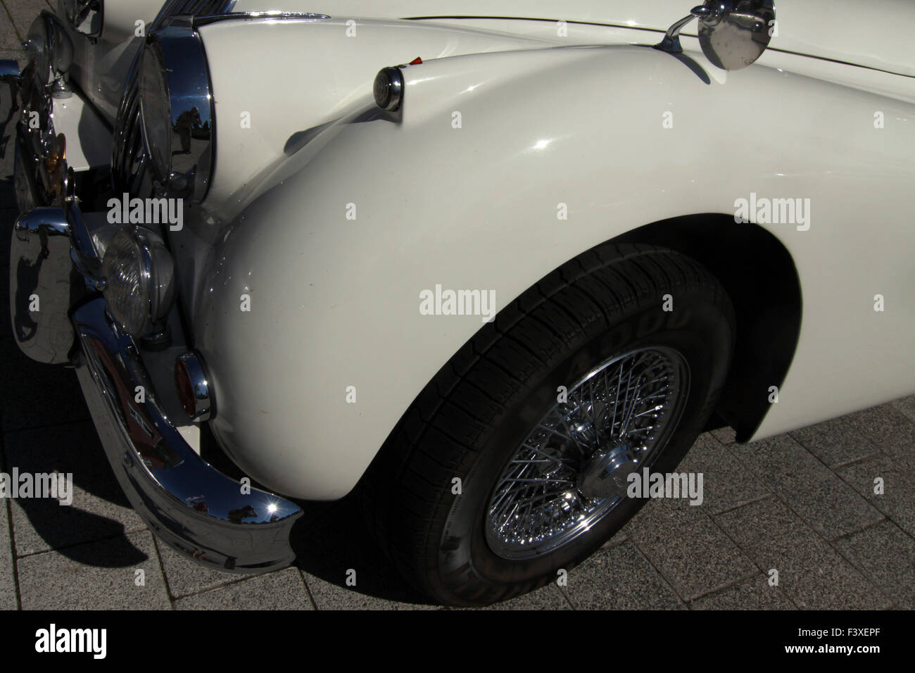Jaguar Oldtimer Stock Photo - Alamy