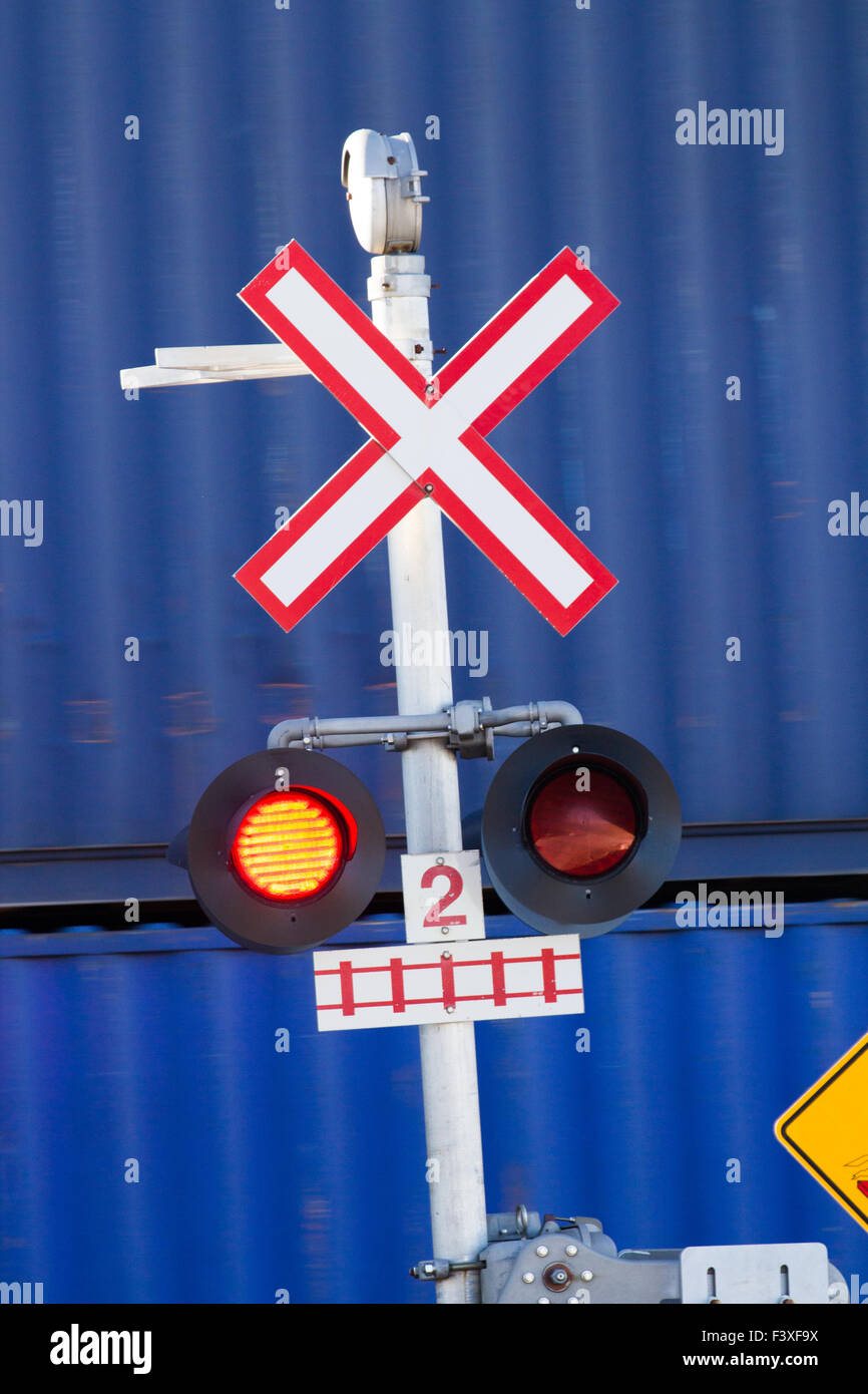 Flashing train hires stock photography and images Alamy