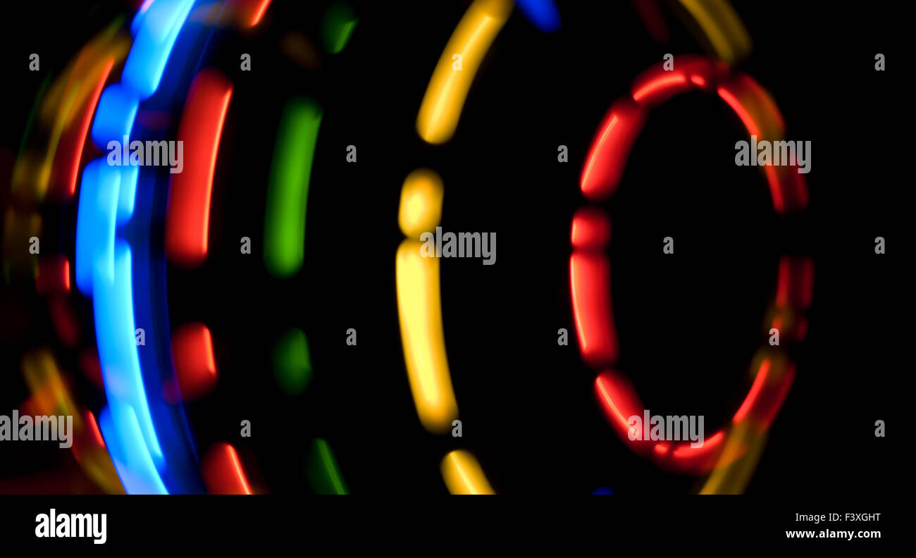 Abstract technology concept moving lights hi-res stock photography and ...