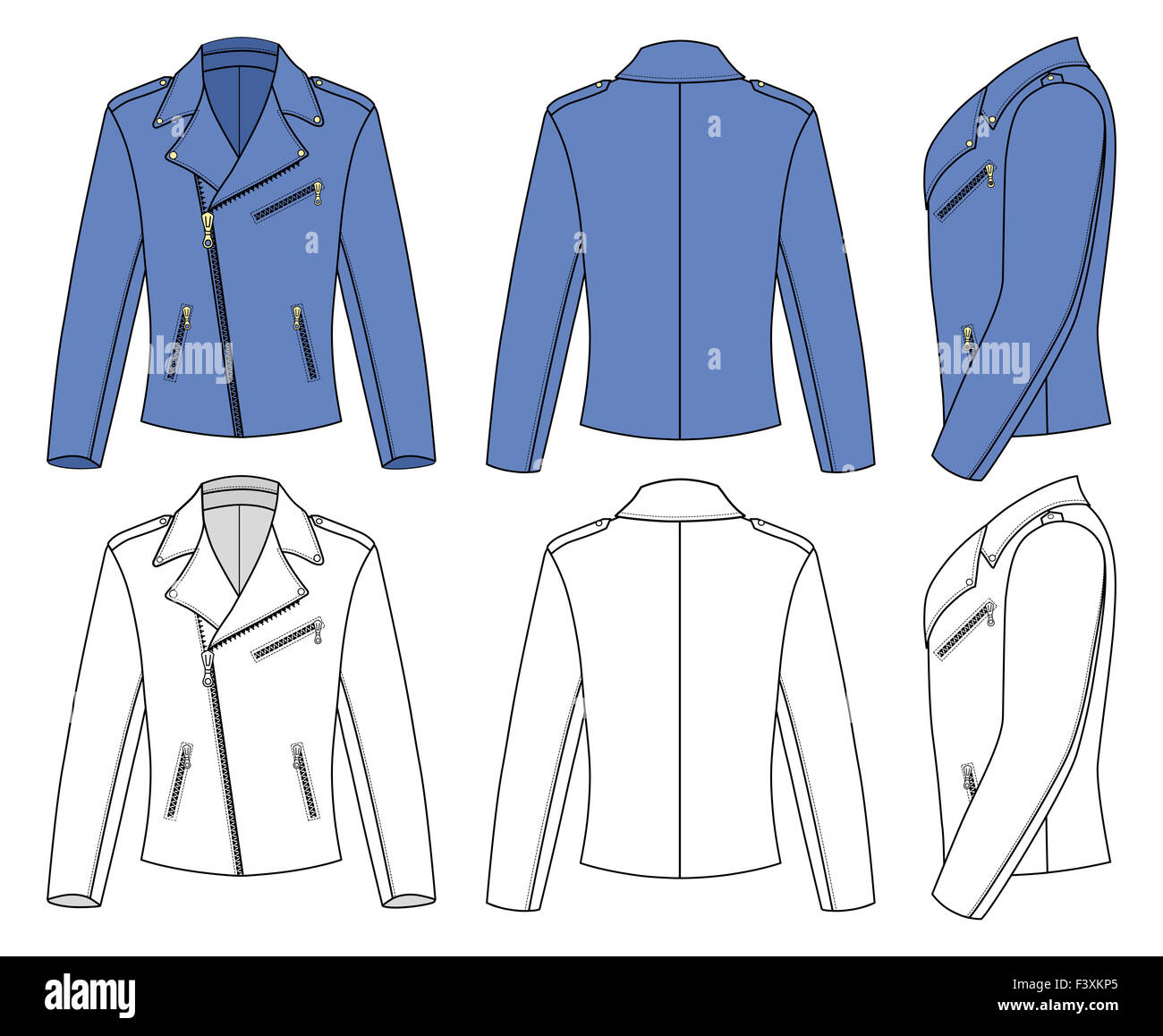 Outline jacket illustration hires stock photography and images Alamy