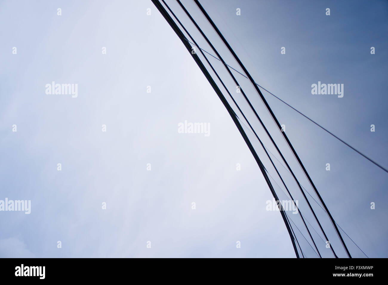 Arc glass structure Stock Photo Alamy