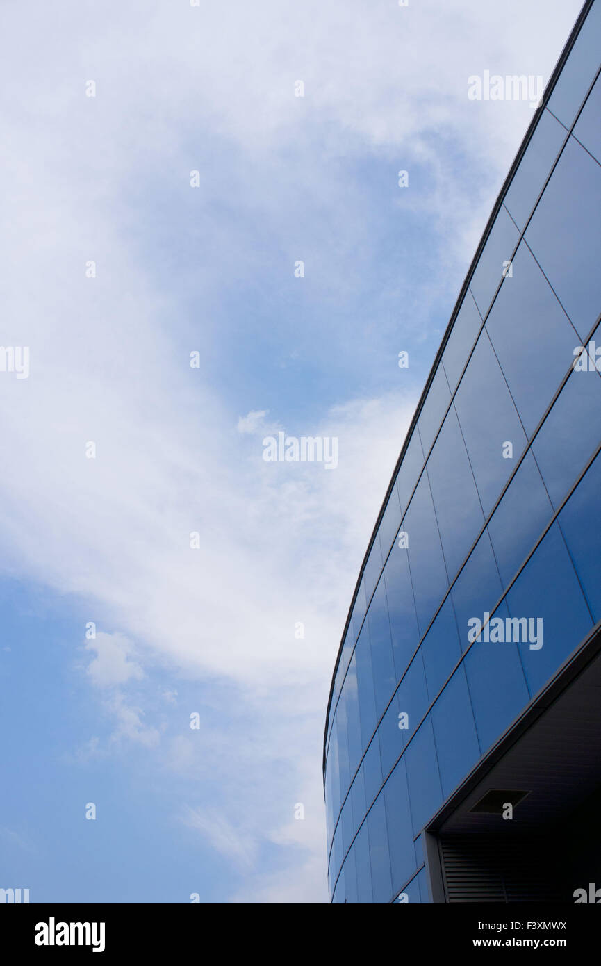 Arc glass Building Stock Photo Alamy
