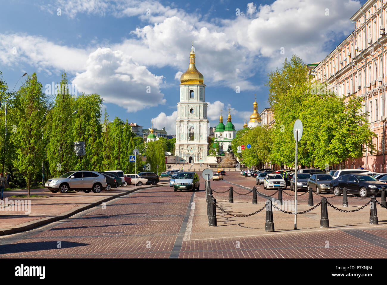 Saint Sophia Cathedral, Ukraine Stock Photo