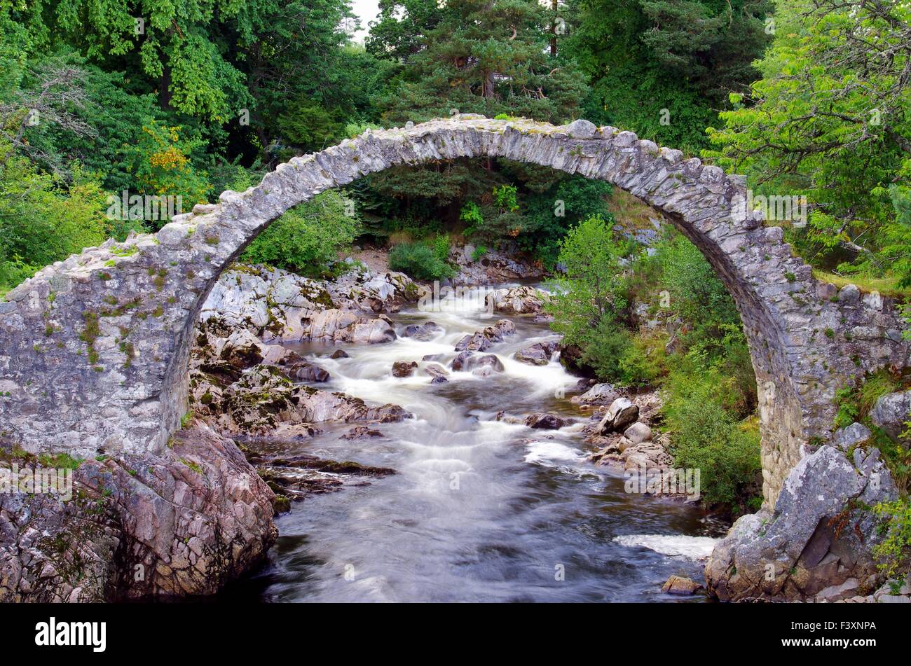 The Old Carrbridge Stock Photo - Alamy