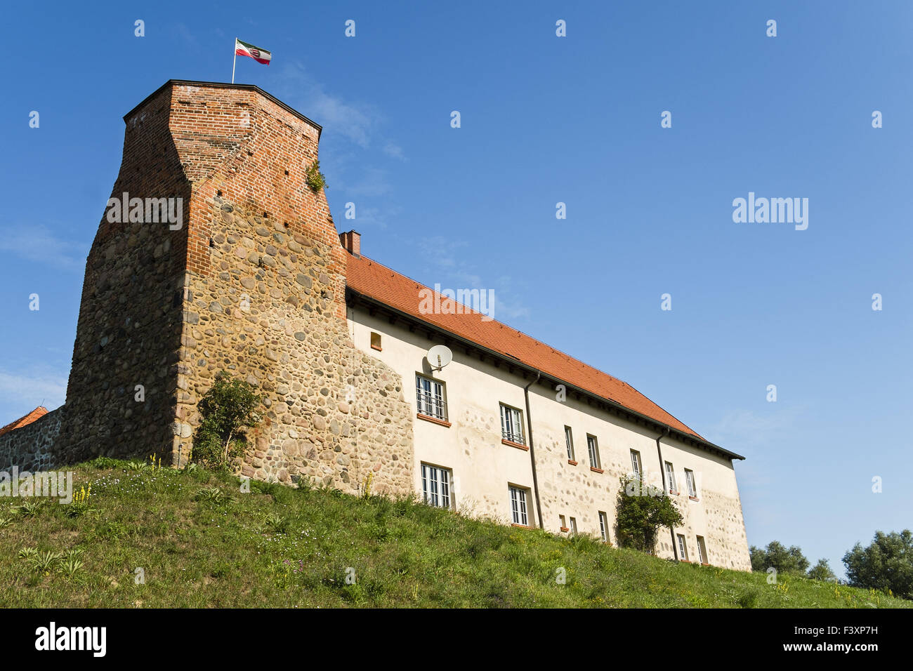 Wesenberg Castle, Wesenberg, Germany Stock Photo