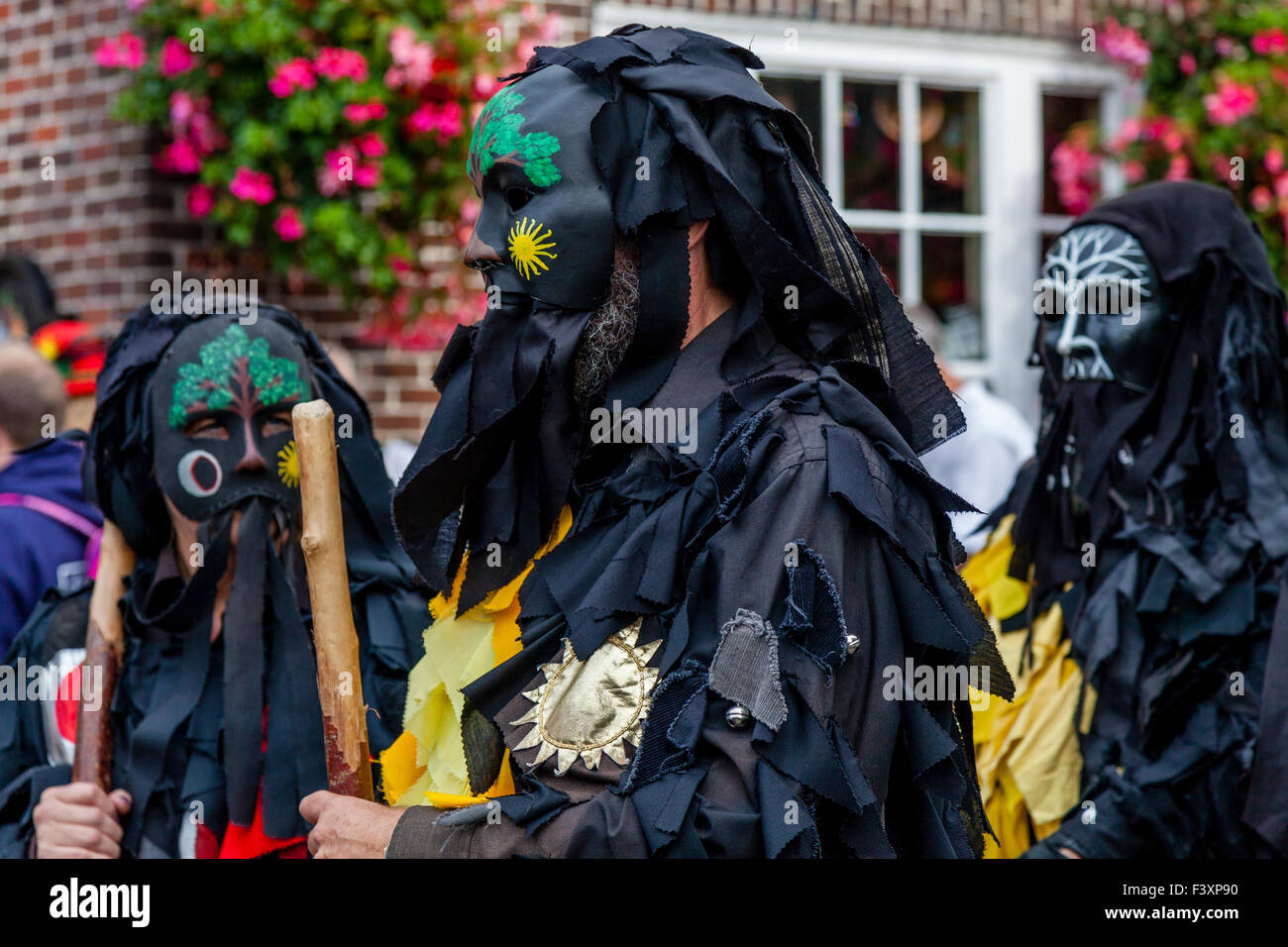 Musicians From Mythago Morris Side Perform At The Lewes Folk