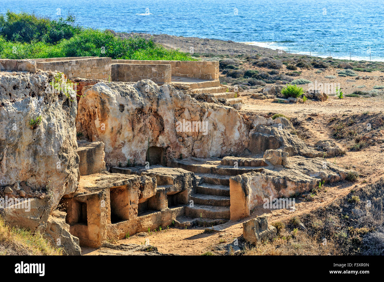Archaeological museum in Paphos on Cyprus Stock Photo