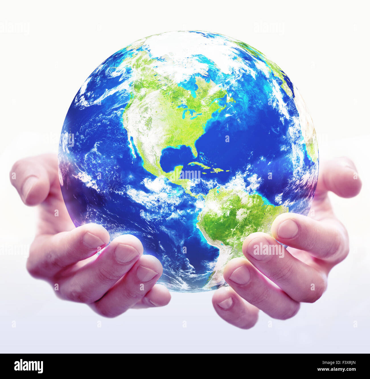 Открываем мир планеты. Земной шар в руках. Земной шар в руках на белом фоне. Земля в руках. Планета в руках.