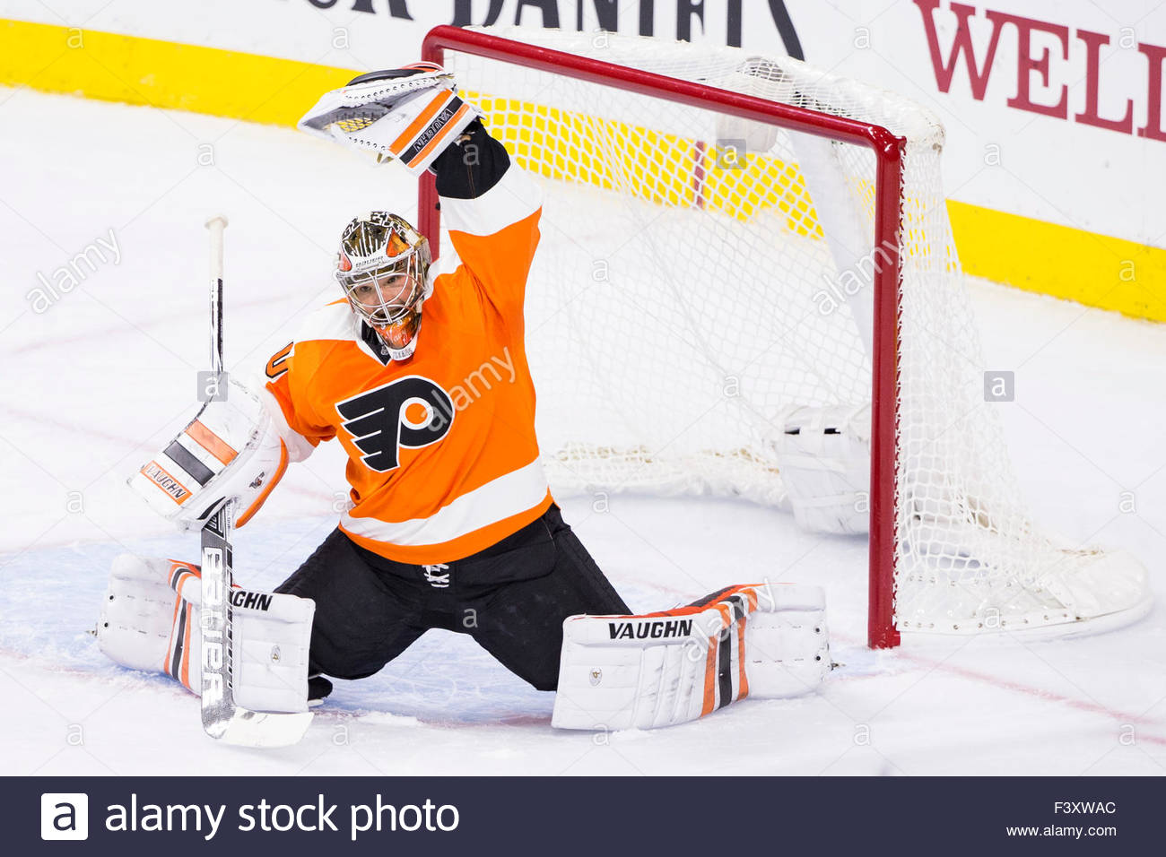 october 12 2015 philadelphia flyers goalie michal neuvirth 30 michal neuvirth flyers saves