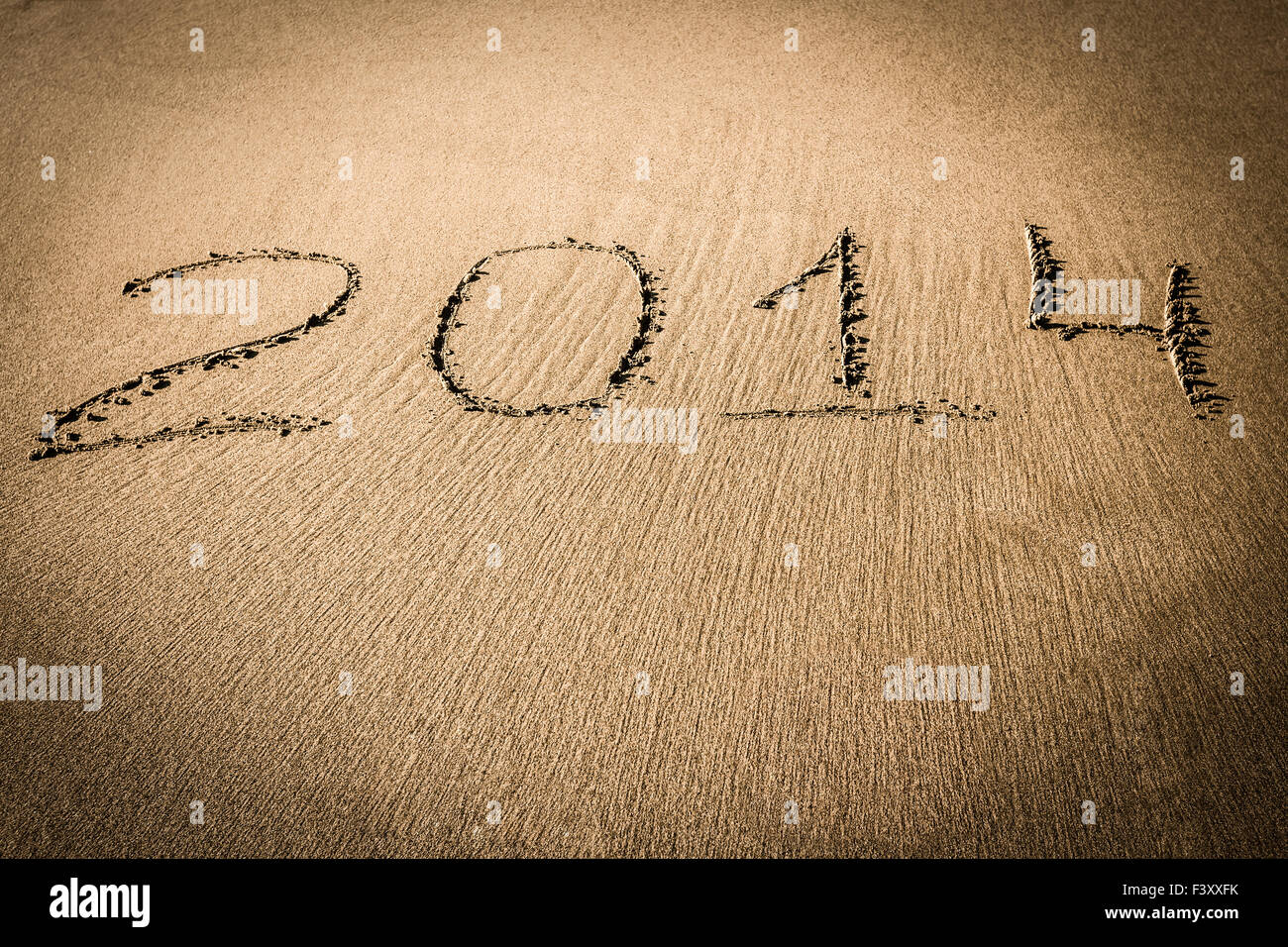 Vintage year 2014 calendar hi-res stock photography and images - Alamy