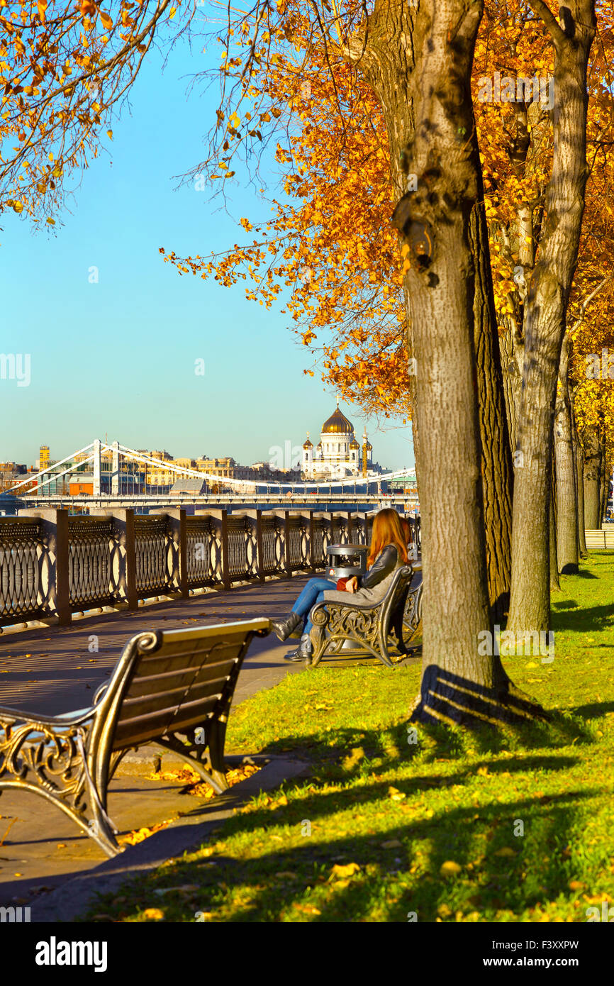 Autumn Moscow Stock Photo