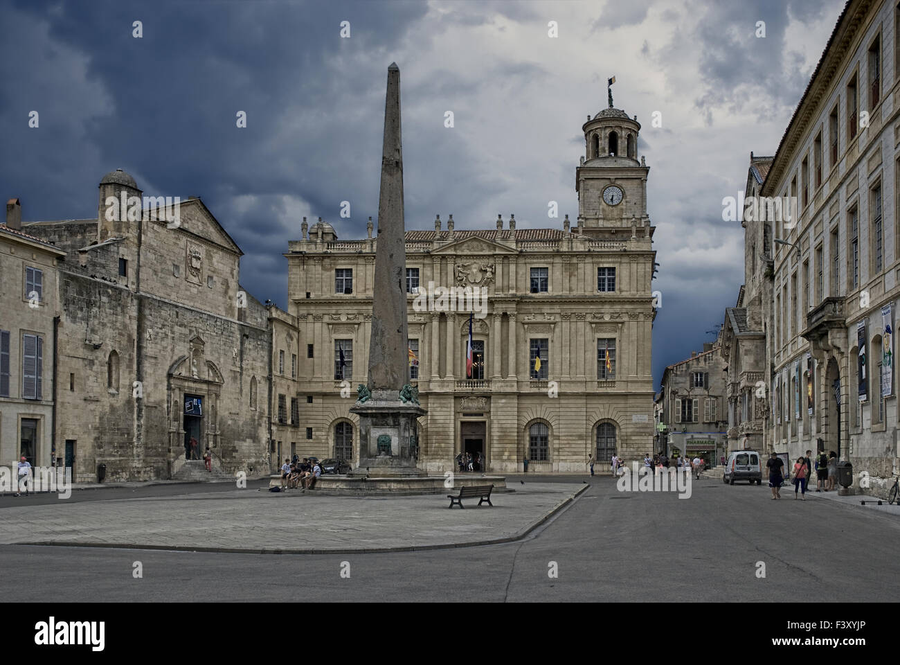 city of Arles Stock Photo