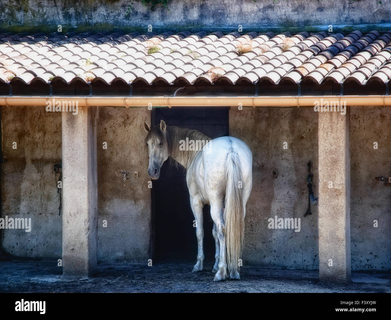 siesta provencal Stock Photo