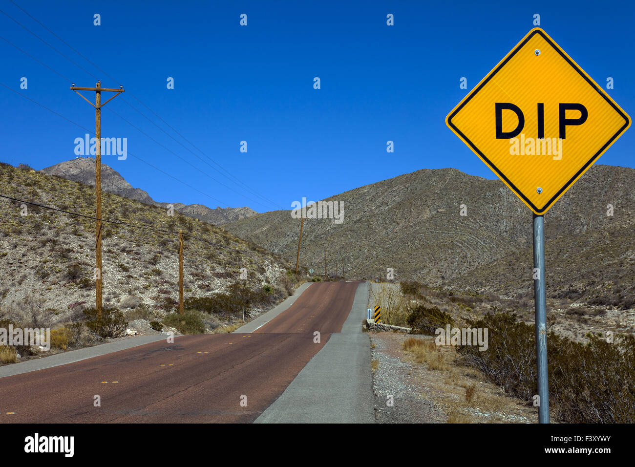 Mc Kelligon Canyon El Paso Texas Stock Photo Alamy