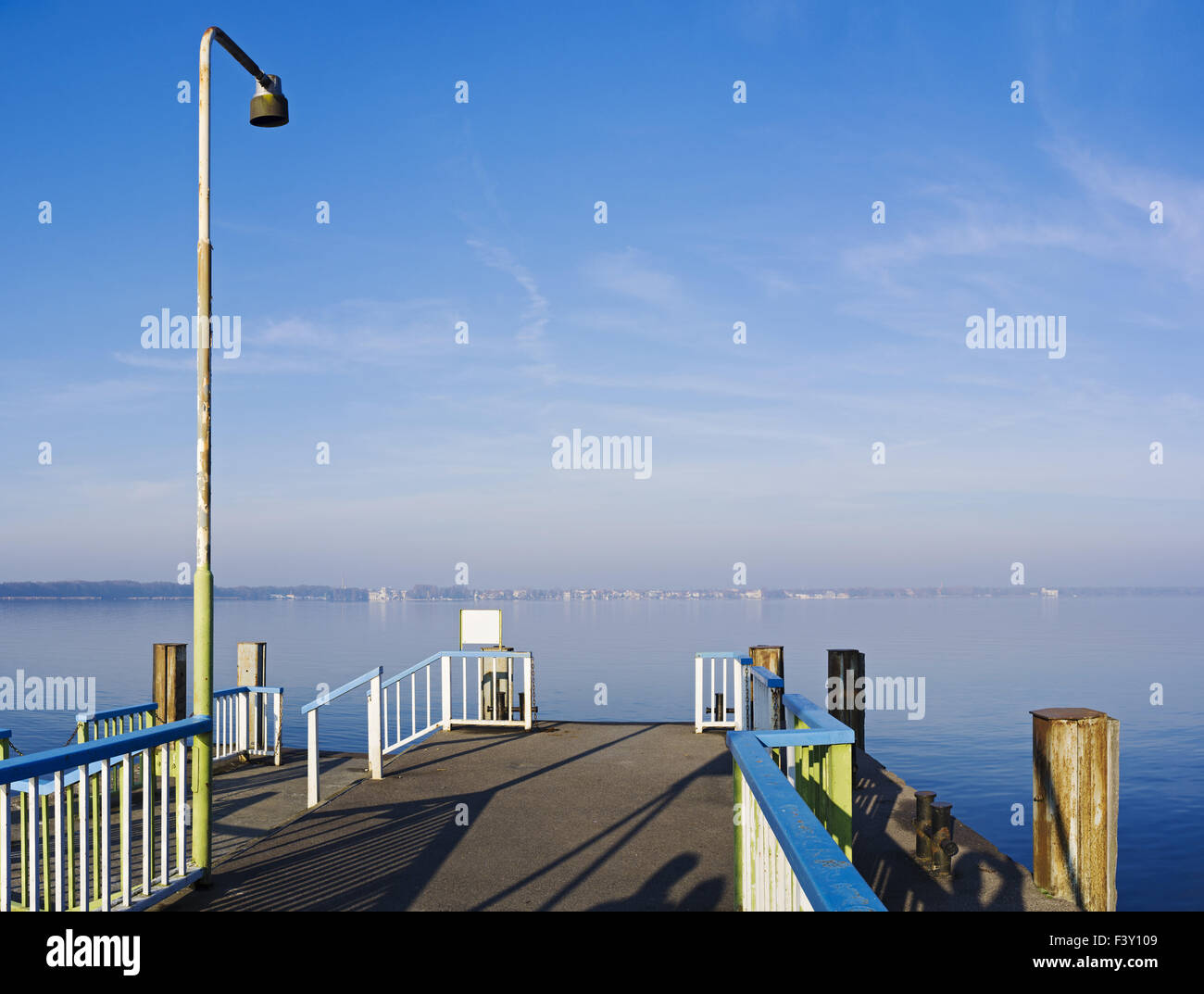 Pier at Mueggelsee Lake, Berlin, Germany Stock Photo - Alamy