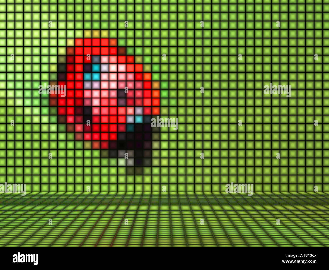 Build Ladybug Using Cubes Ladybug made out of Light Cubes Stock Photo - Alamy