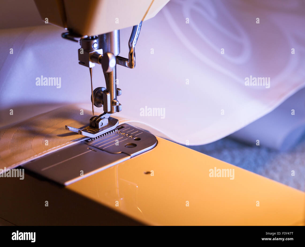 Craft Sewing Machine with Cloth Stock Photo Alamy