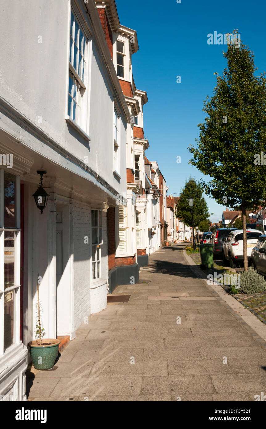 Abbey Street is described in Pevsner as 'Faversham's showpiece' and is