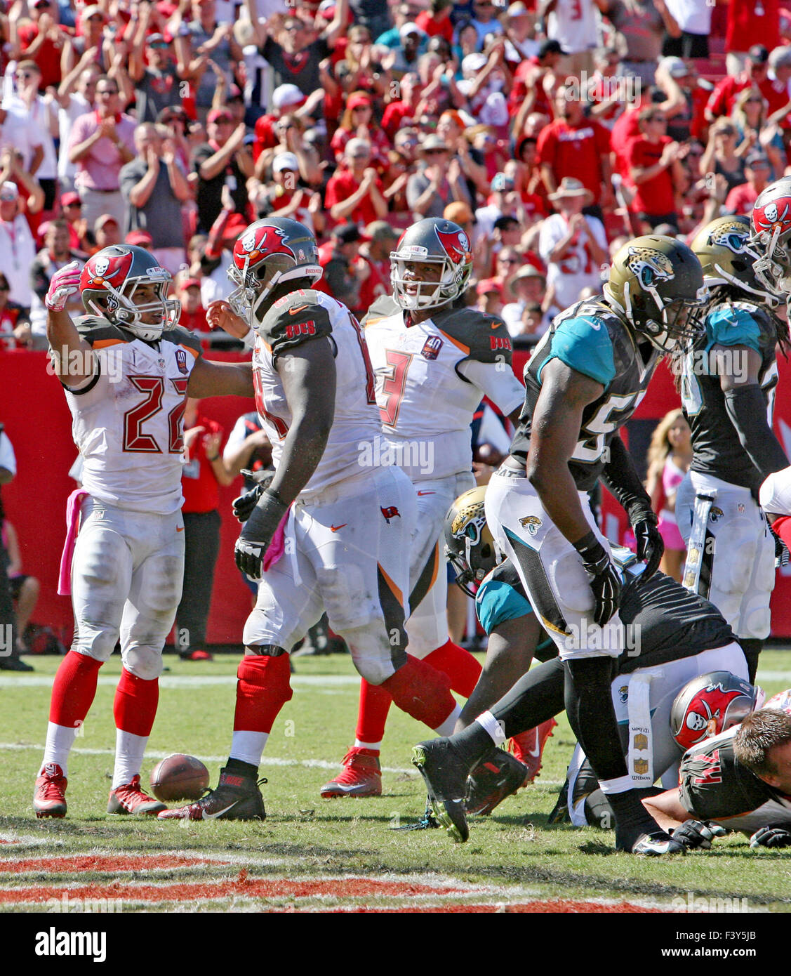 Sep 25, 2005; San Francisco, CA, USA; NFL FOOTBALL: Cowboy receiver Keyshawn  Johnson lunges toward the end zone cone past 49er defender Ahmed Plummer  for a touch down in the 4th quarter