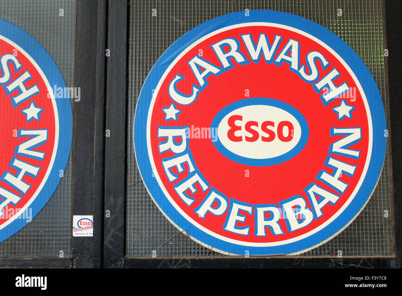 sign of the most famous carwash in Germany Stock Photo Alamy