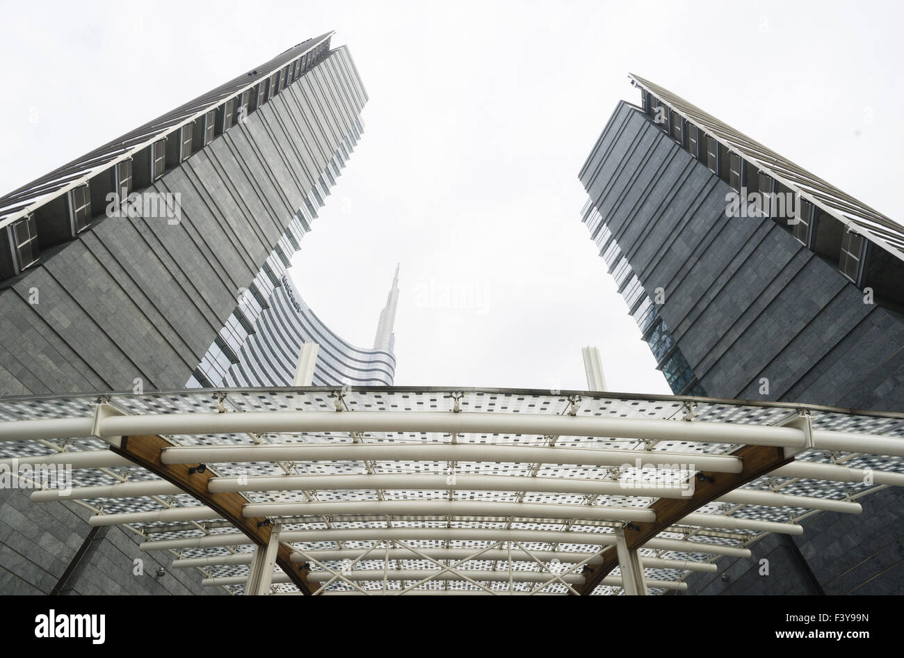 Torre Unicredit, Milan Stock Photo