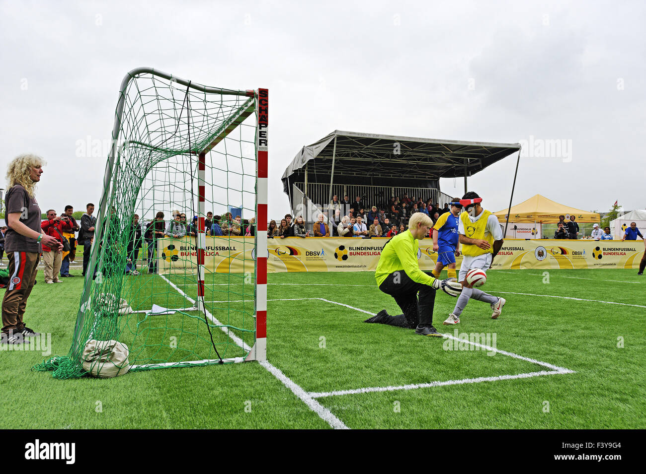 Blind football hi-res stock photography and images - Alamy