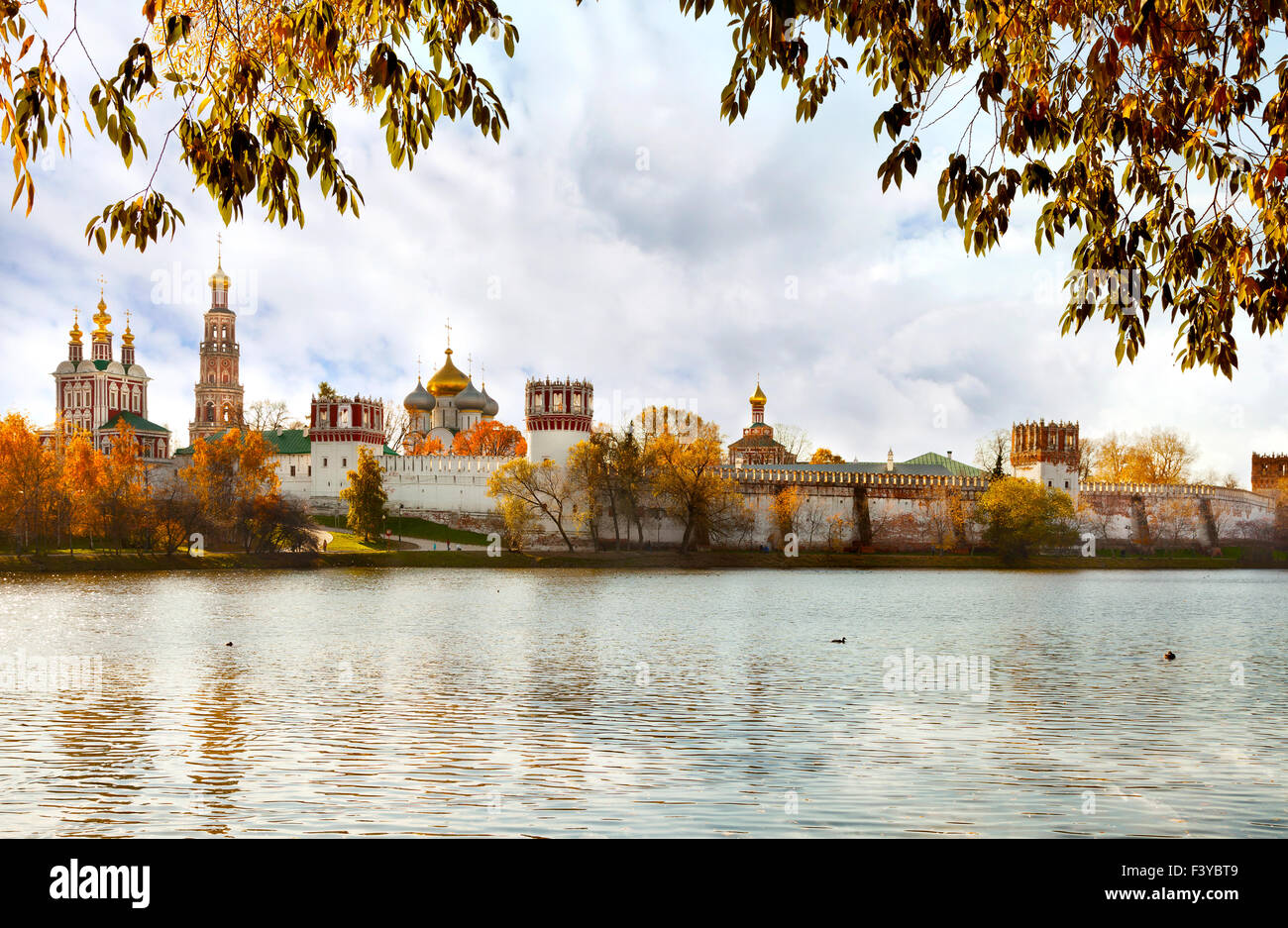 Novodevichiy Convent in Moscow, Russia Stock Photo
