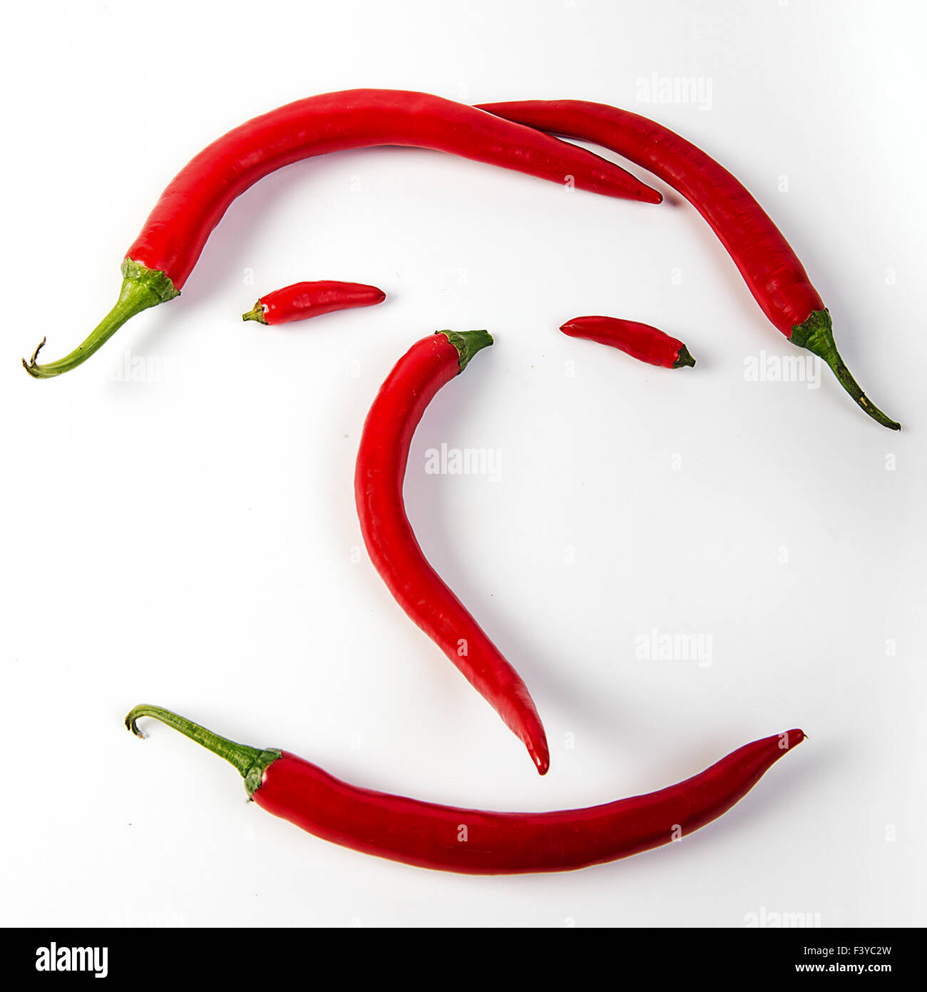 paprika peppers Stock Photo