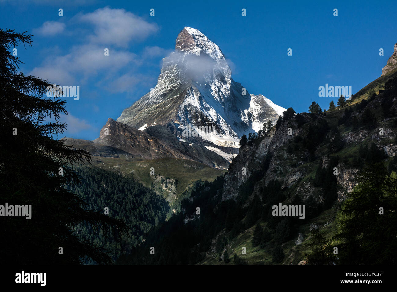 Matterhorn Zermatt Stock Photo