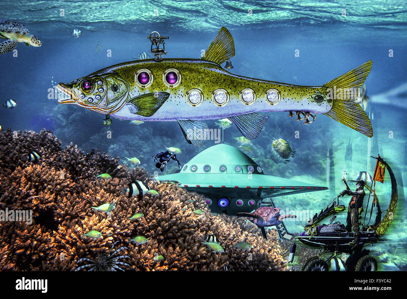 Underwaterworld Stock Photo