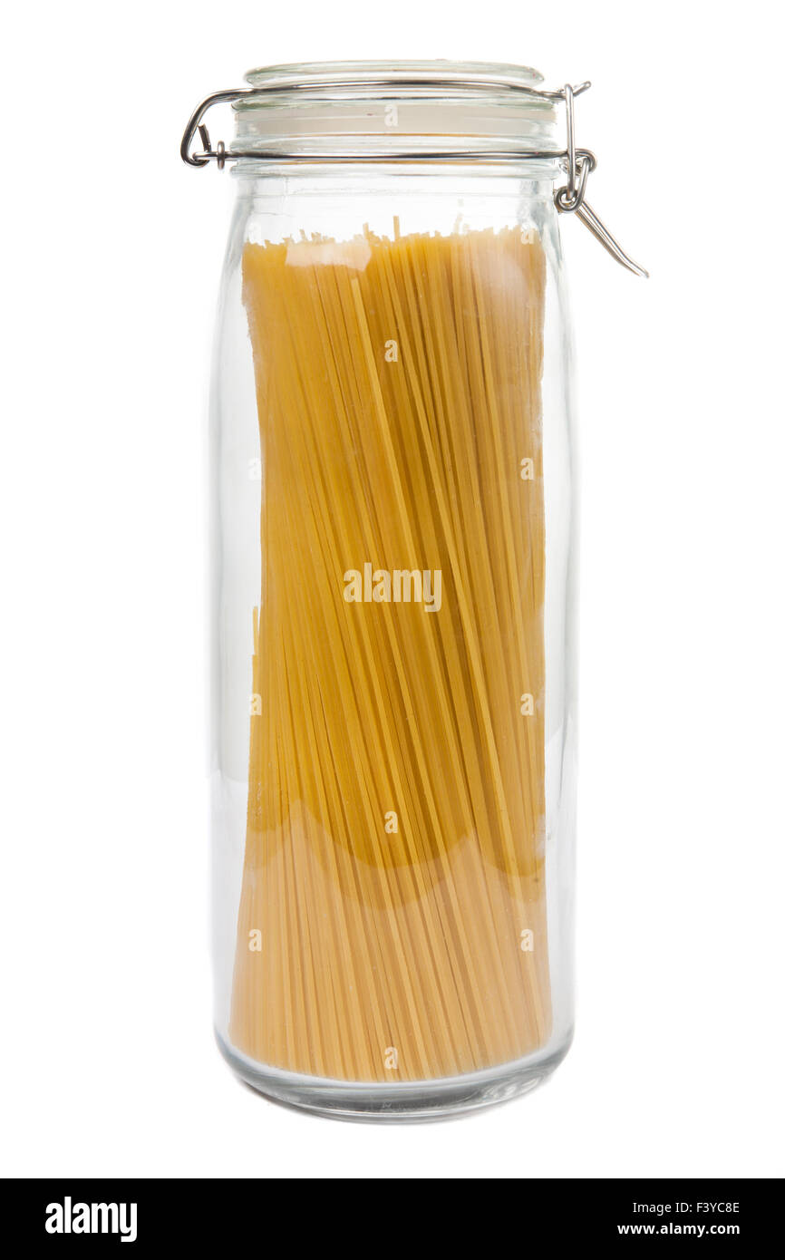 Pasta in a jar Stock Photo Alamy