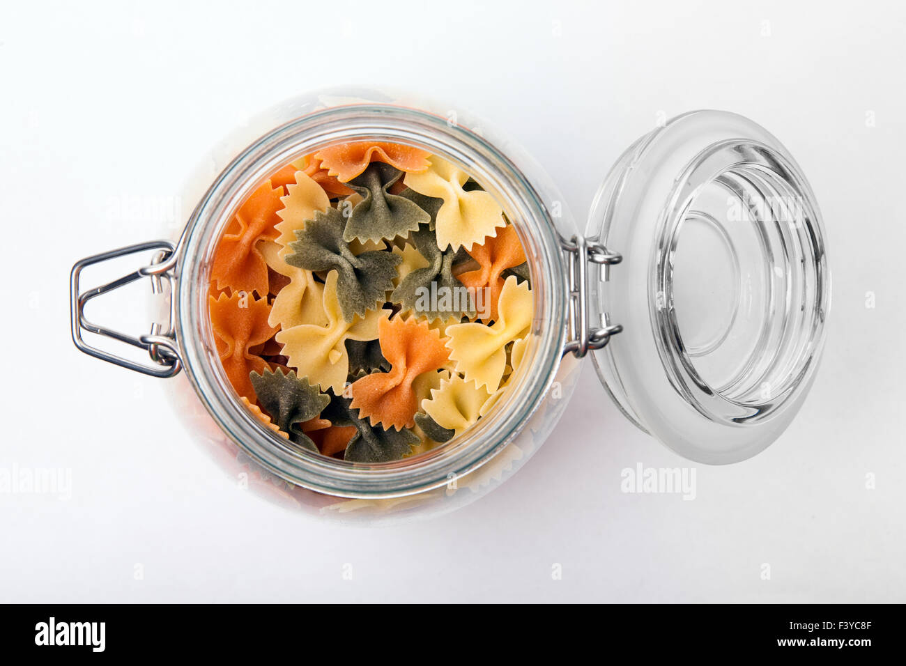 Pasta in a jar Stock Photo Alamy