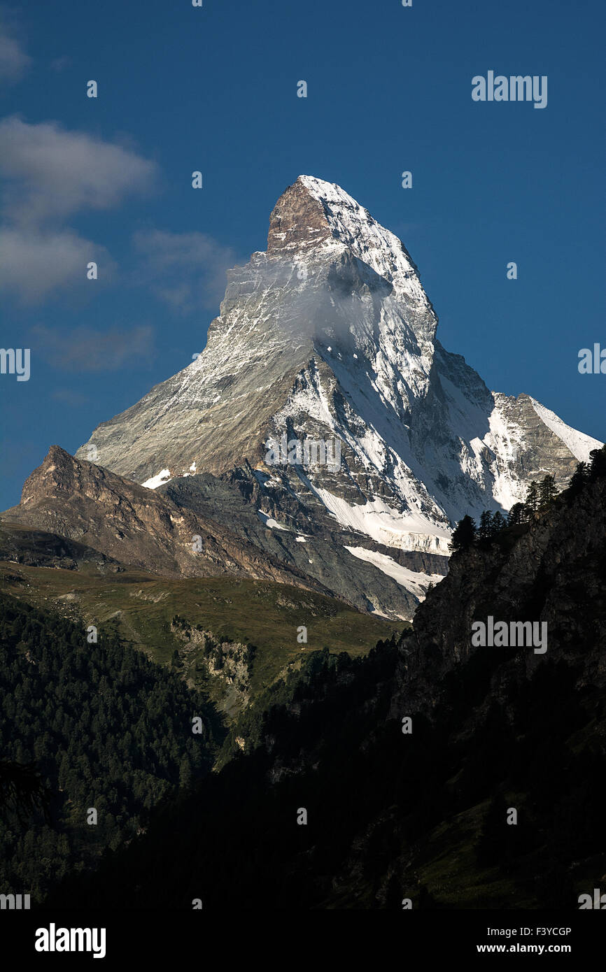 Matterhorn Zermatt Stock Photo