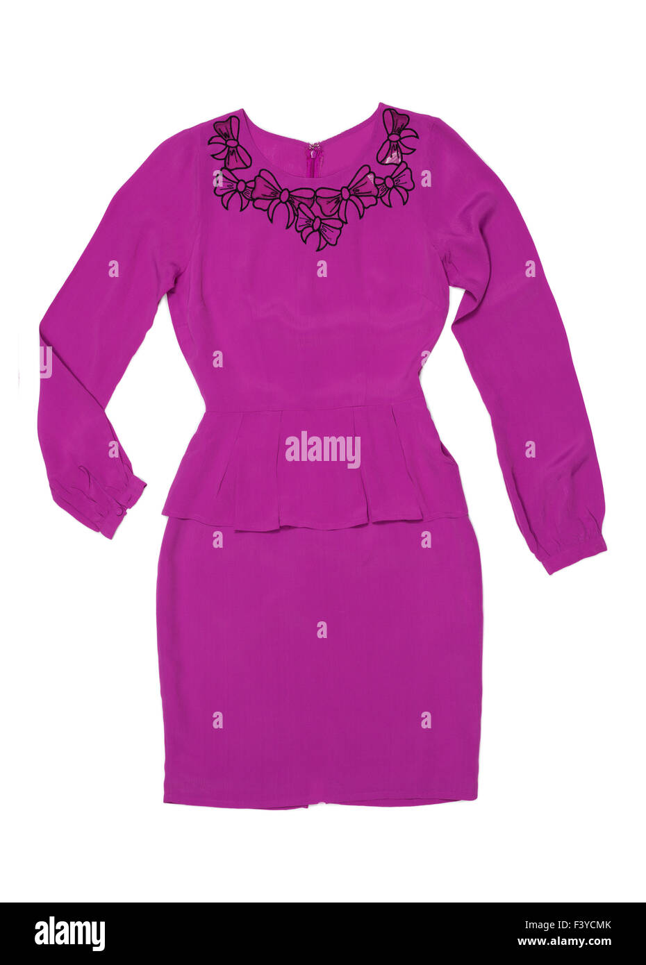 women's purple dress Stock Photo Alamy