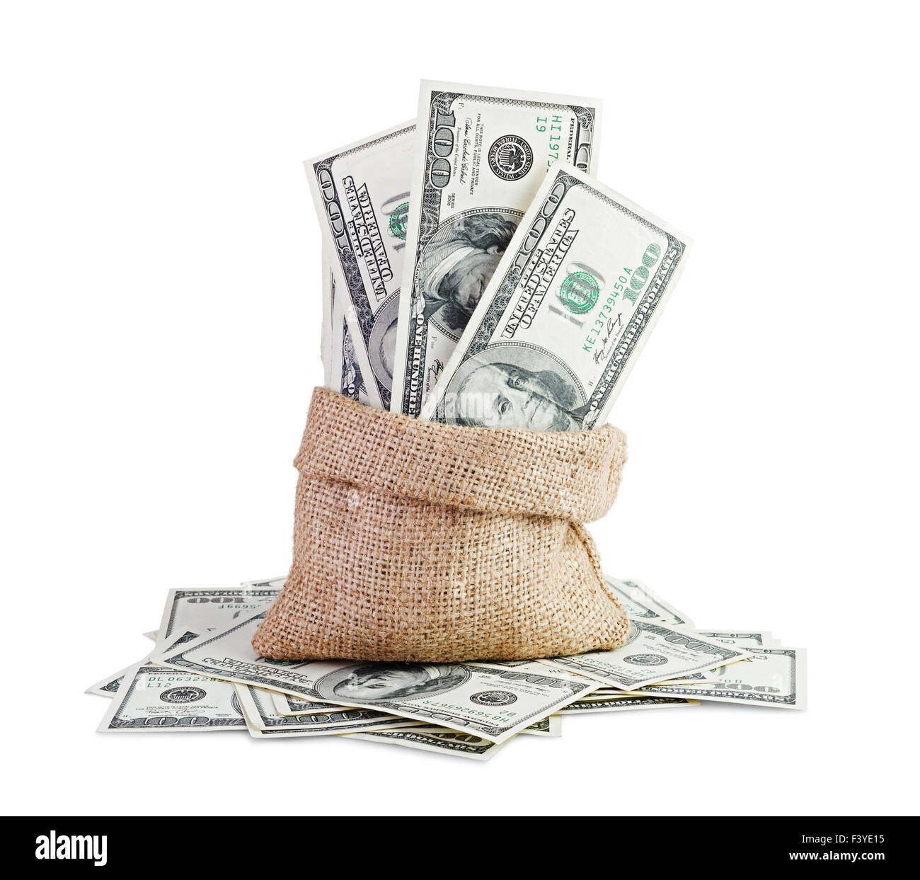 Money in the bag Stock Photo Alamy