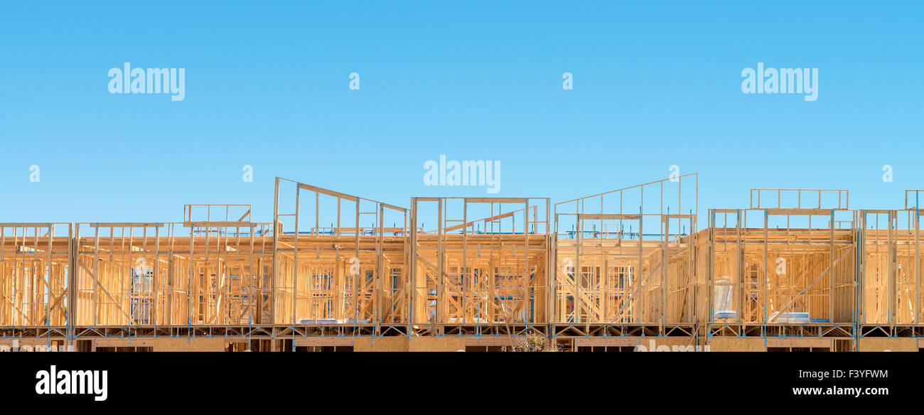 new residential construction home Stock Photo - Alamy