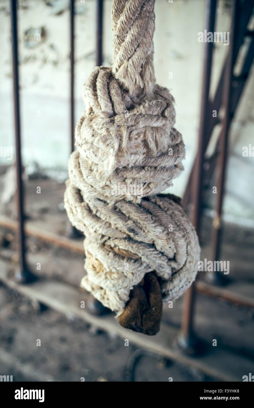 climbing Rope Stock Photo