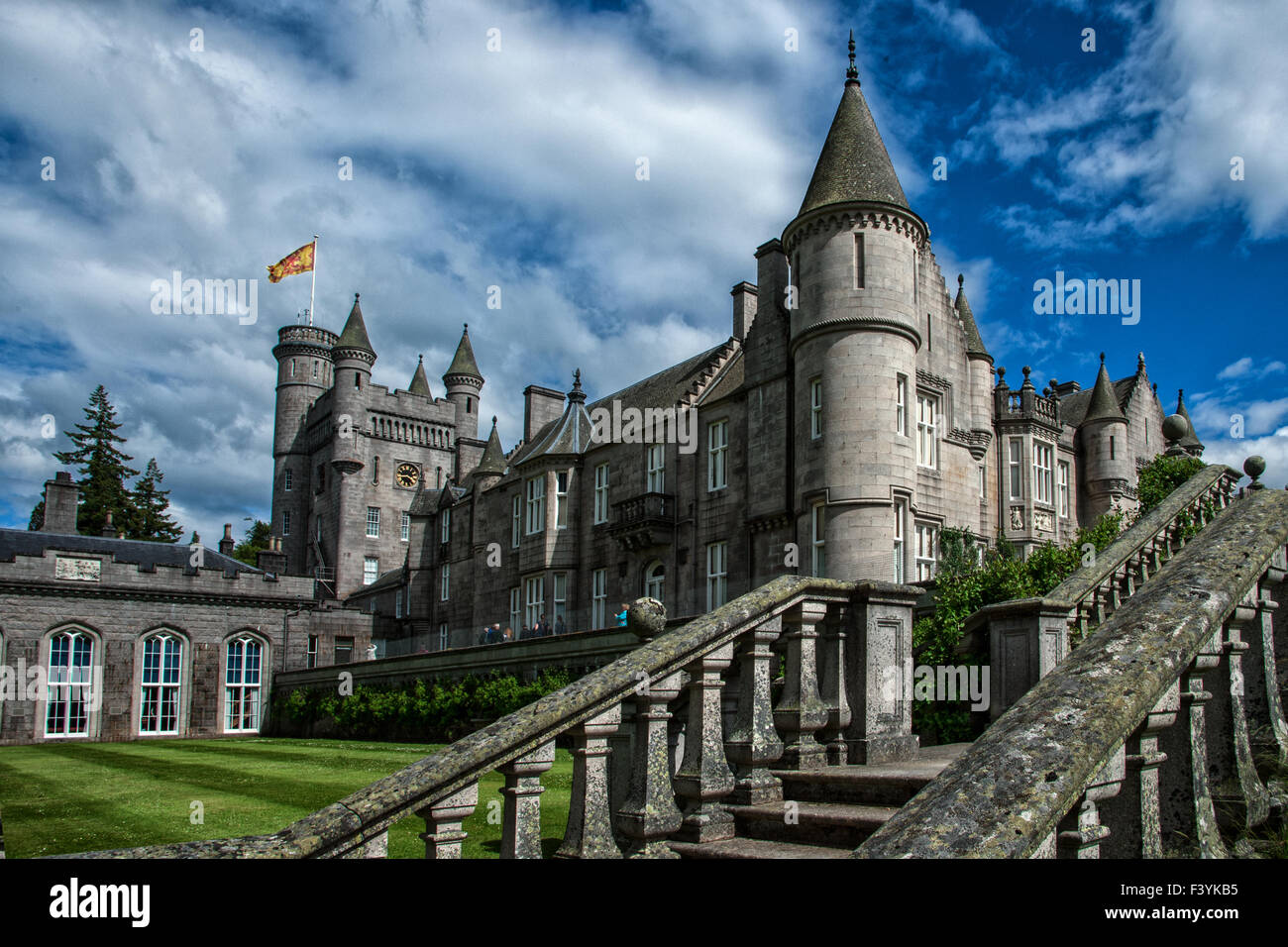 balmoral castle Stock Photo