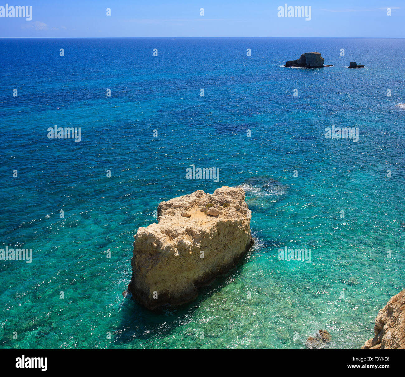 View of the Syracuse sea, famous city in Sicily, Ital…